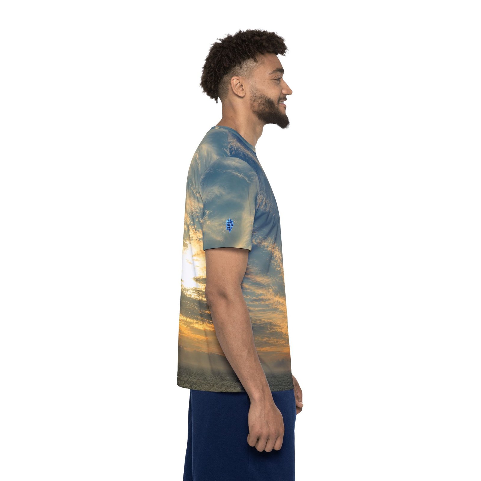 echoflame sunset waterspout all over print jersey echoflame sunset waterspout all over print jersey