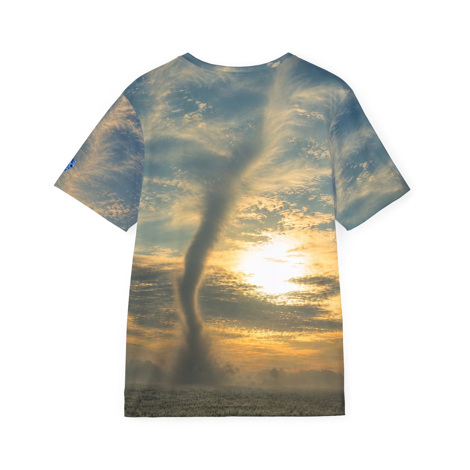 echoflame sunset waterspout all over print jersey echoflame sunset waterspout all over print jersey