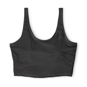 echoflame sports bra — custom ef crop athletic top