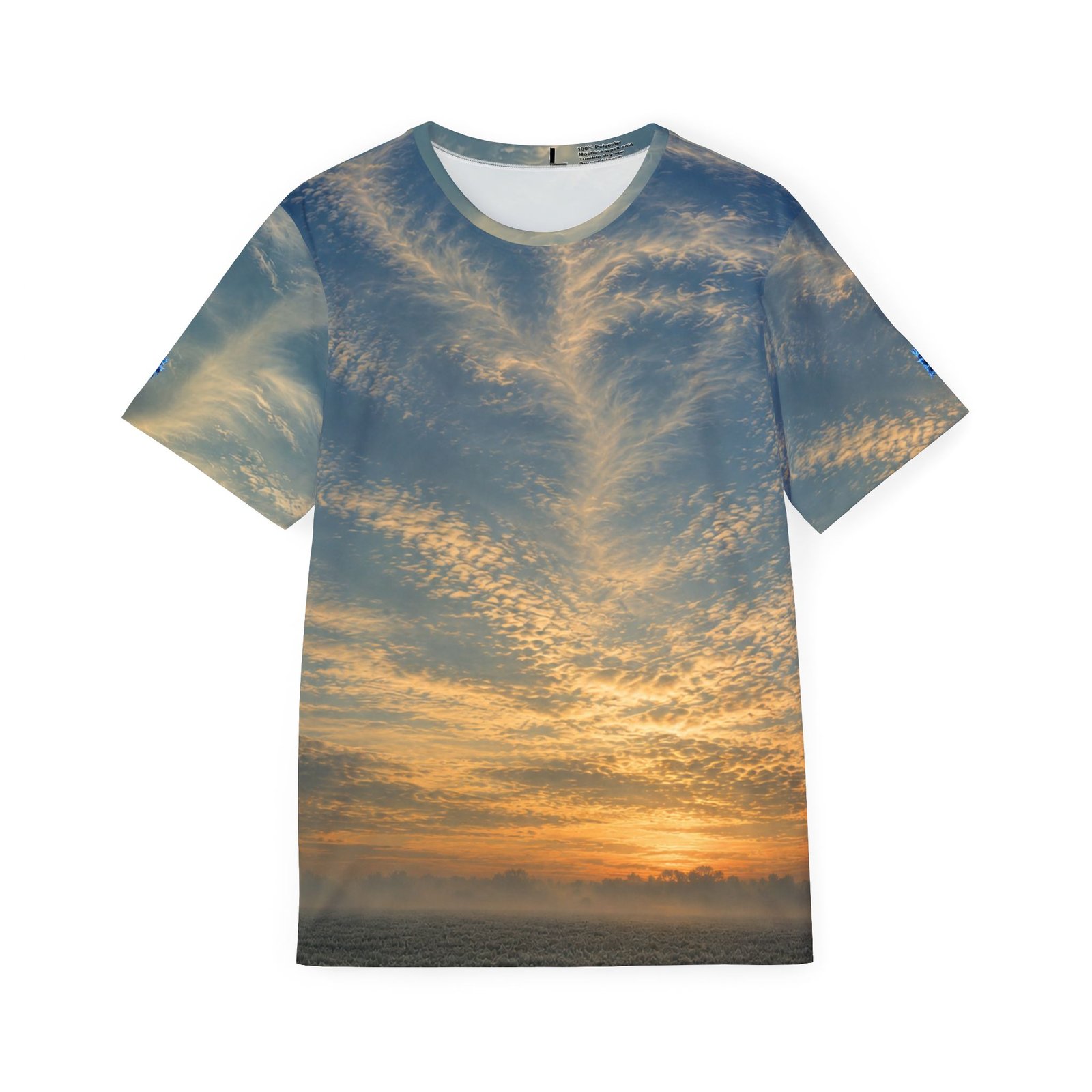 echoflame sunset waterspout all over print jersey echoflame sunset waterspout all over print jersey