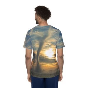 echoflame sunset waterspout all over print jersey